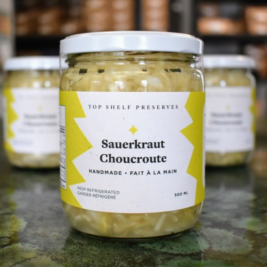 Top Shelf Preserves - Sauerkraut - Fresh 