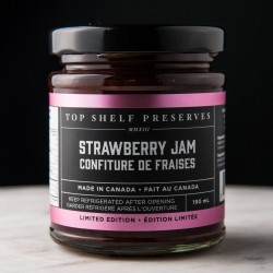 Top Shelf Preserves - Strawberry Jam - 190 ml