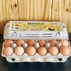 Eggs- Beking's - Organic - Dozen