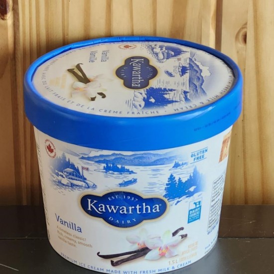 Ice Cream - Kawartha - Vanilla - 1.5 L