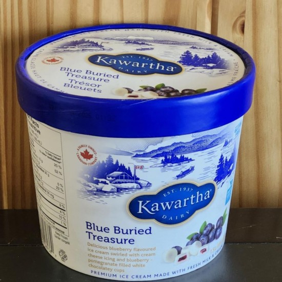 Ice Cream - Kawartha - Blue Buried Treasure - 1.5 L